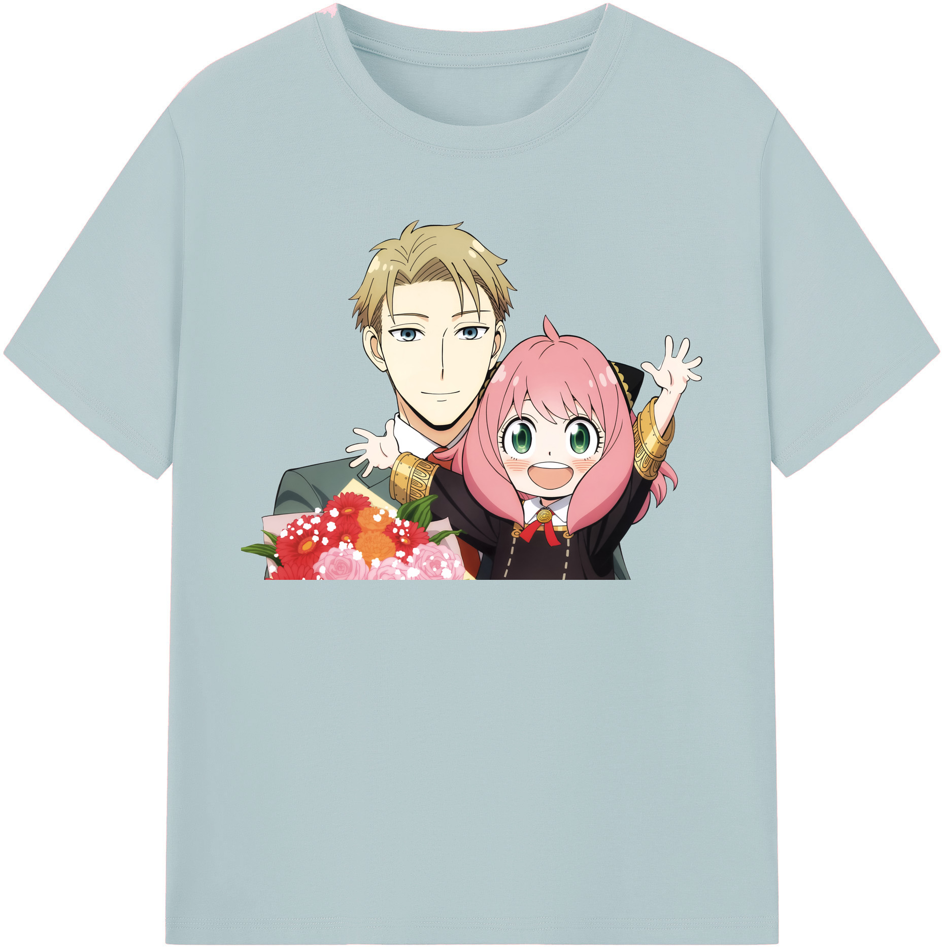 （画像用） SPY×FAMILY间谍家家酒 綿100％半袖Tシャツ（フロントプリント）
